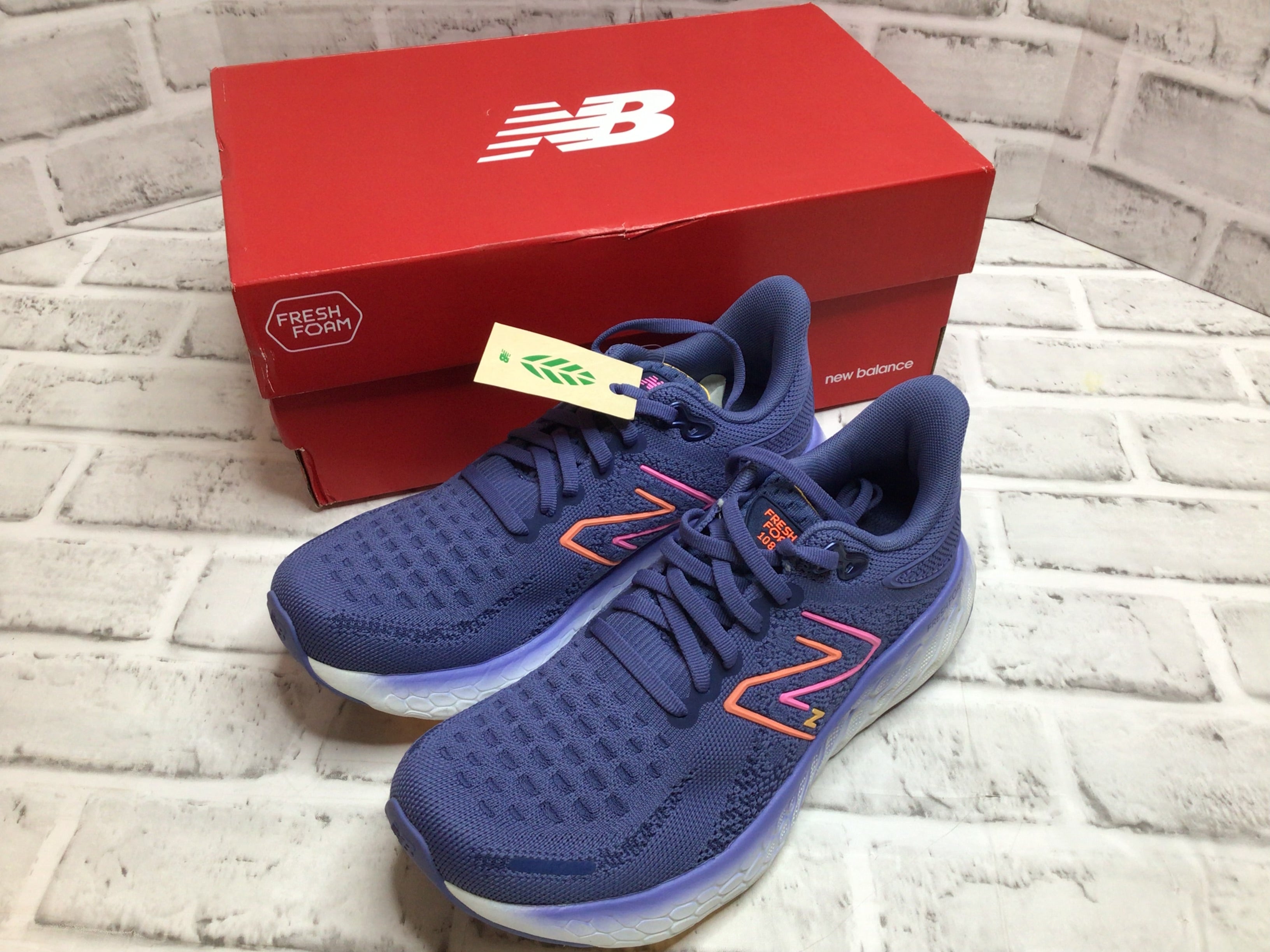 New Balance Fresh Foam Running Course Womens Purple Running Shoes Size 7.5 D (8079716024558)